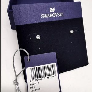 Swarovski crystal stud earrings